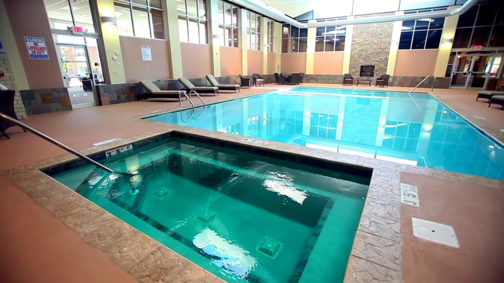indoor whirlpool and pool