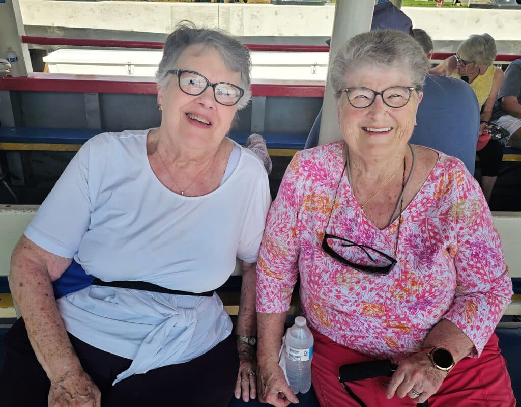 Genesis Village residents enjoying a Sandpiper Cruise on the Maumee River in Toledo