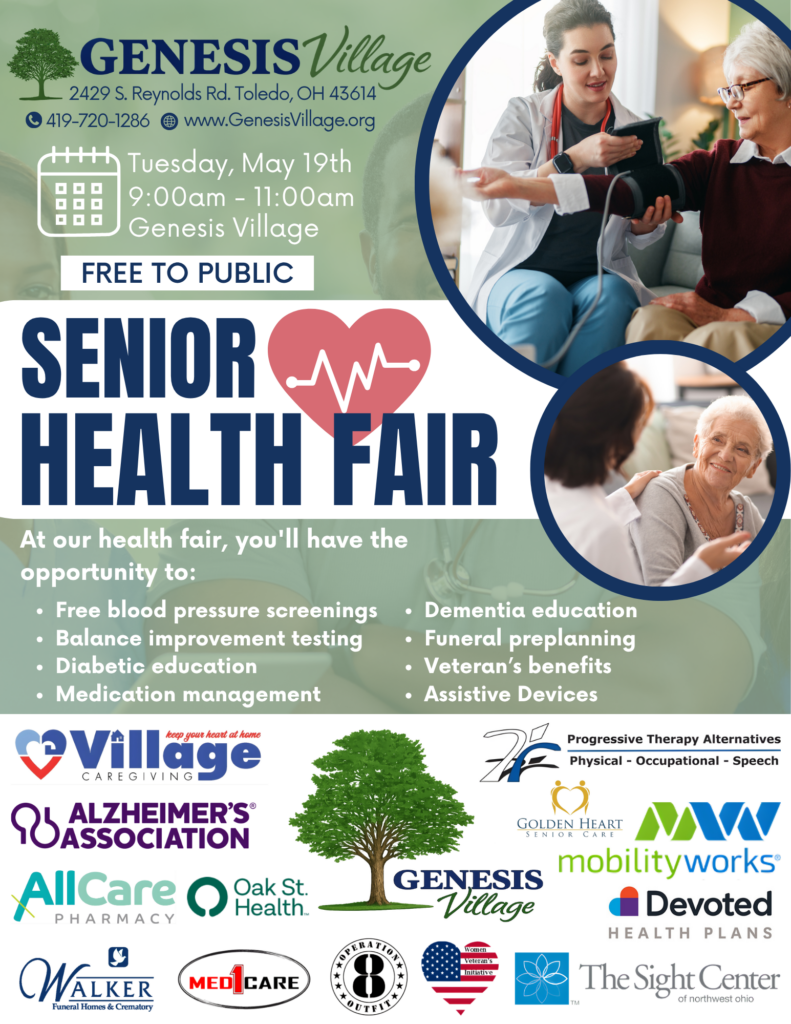 Senior Health Fair at Genesis Village Community