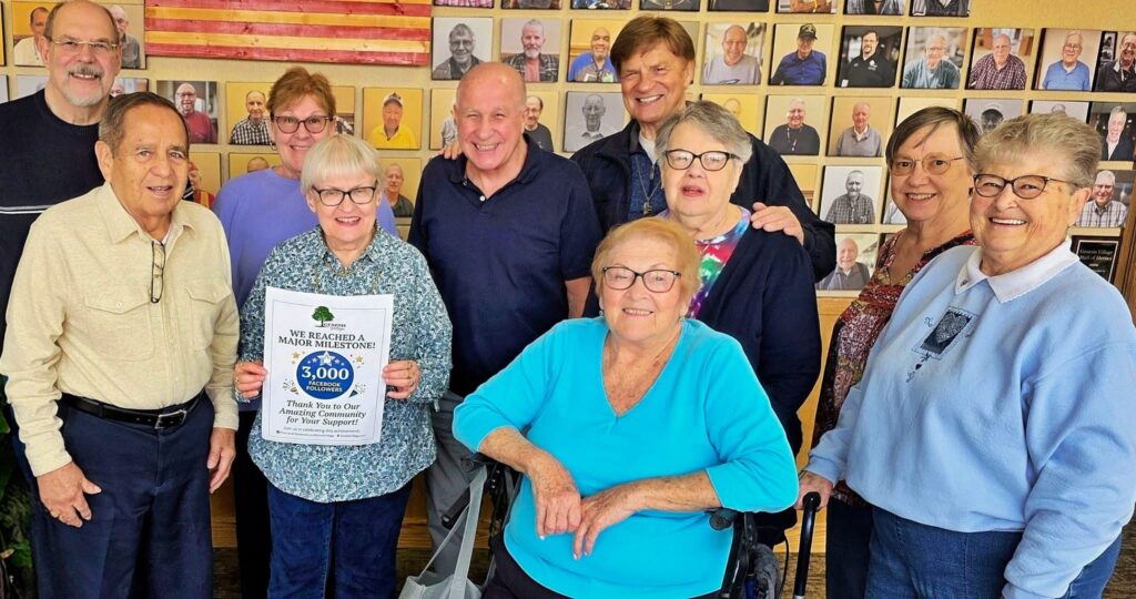 genesis village residents celebrating 3,000 Facebook Likes