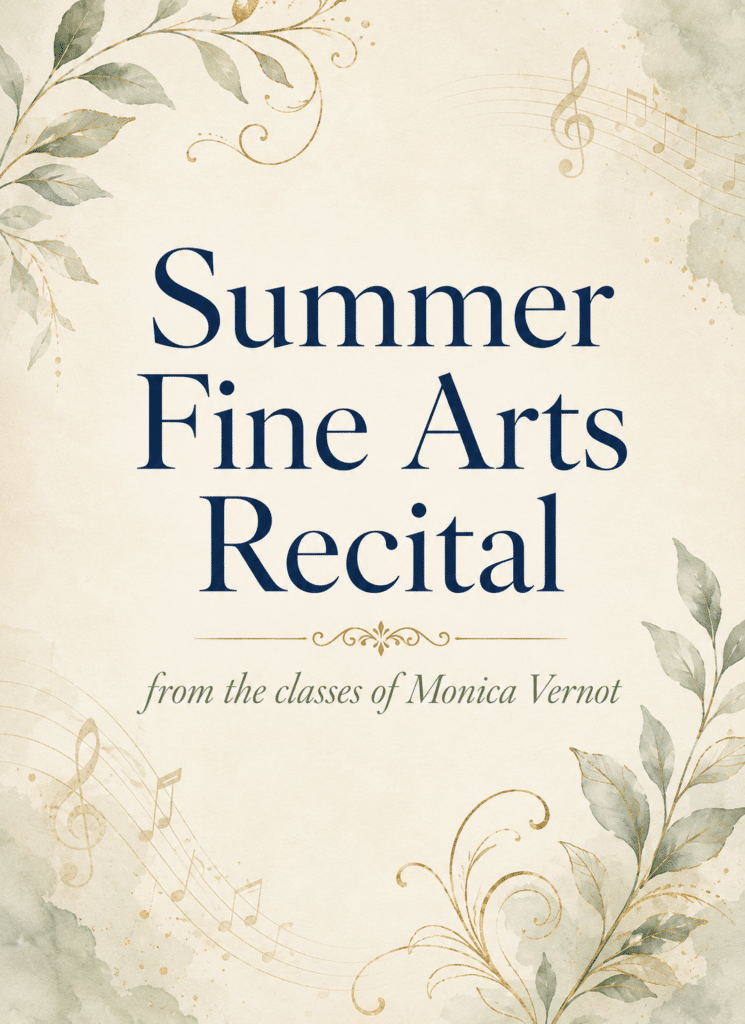 Summer Fine Arts Recital at Genesis Village