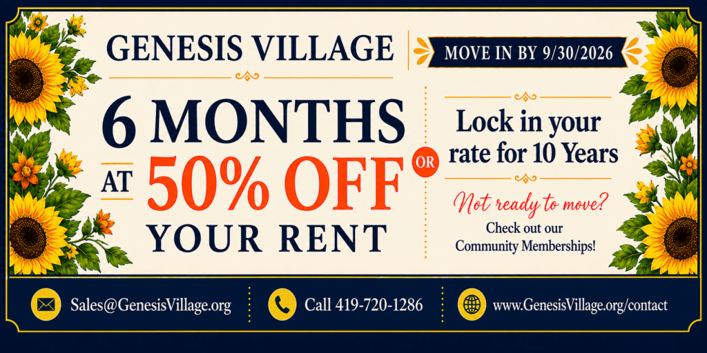 Genesis Village Senior Community Toledo Ohio Move In Specials